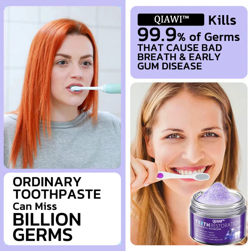 ✨Official Brand Store ✨: QIAWI™ Teeth Restoration Mineral Powder🦷