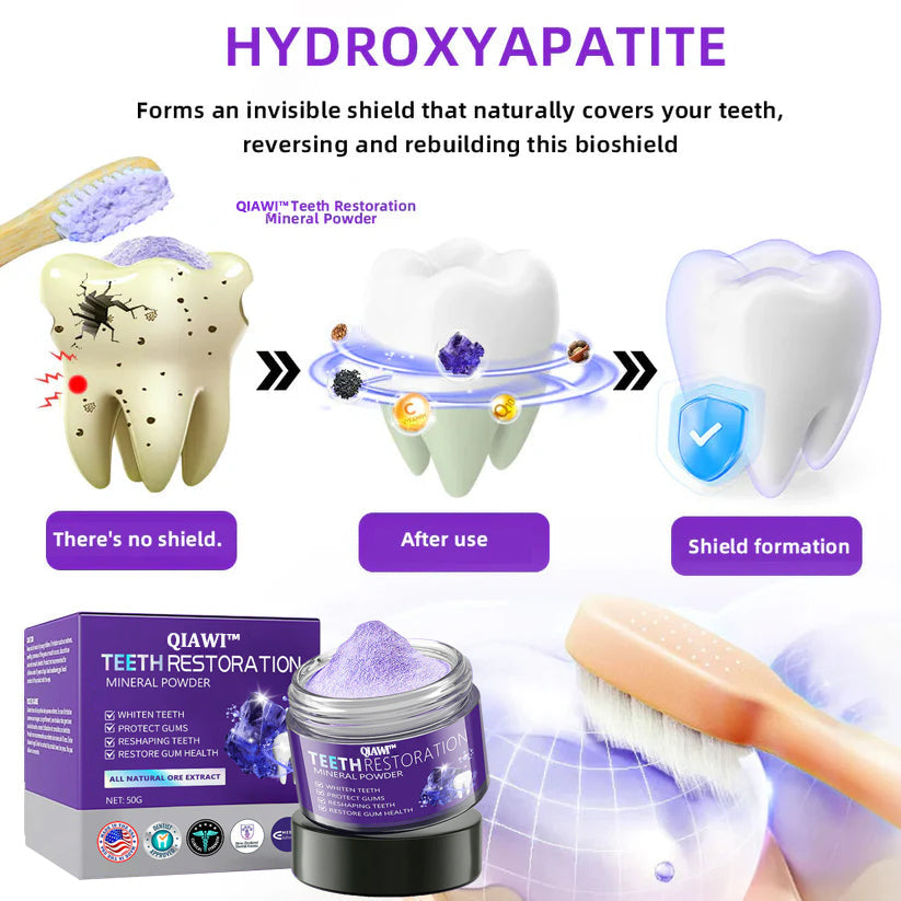 ✨Official Brand Store ✨: QIAWI™ Teeth Restoration Mineral Powder🦷