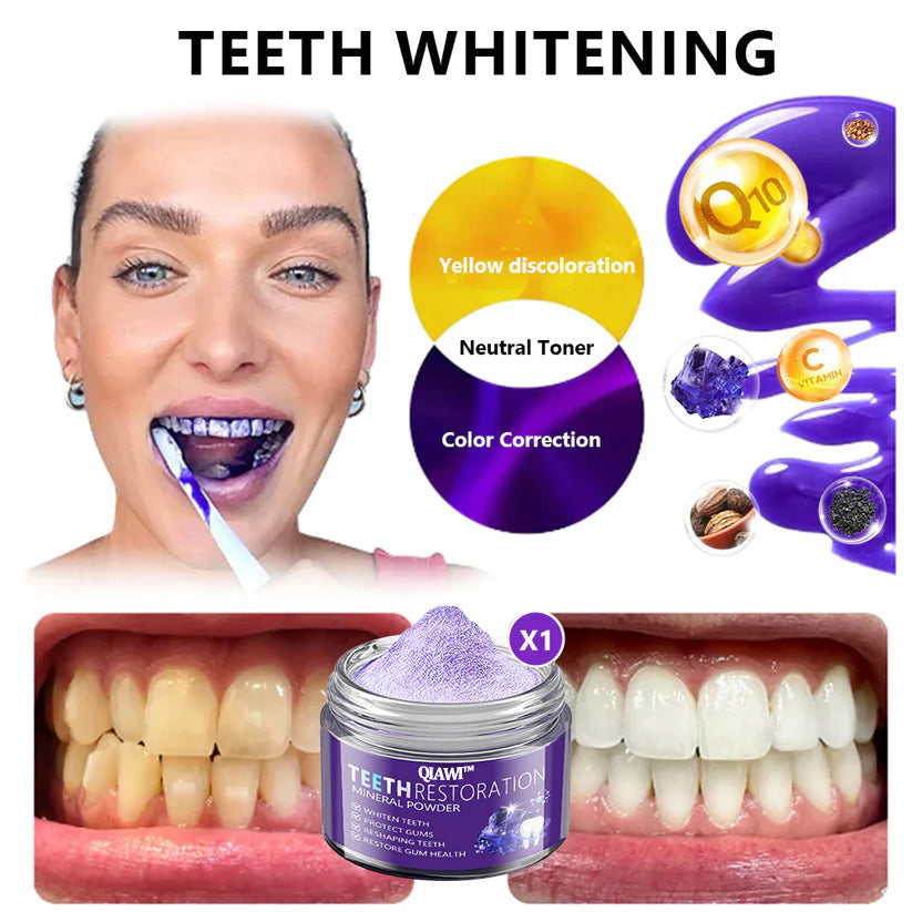 ✨Official Brand Store ✨: QIAWI™ Teeth Restoration Mineral Powder🦷