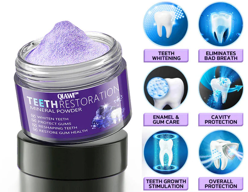 ✨Official Brand Store ✨: QIAWI™ Teeth Restoration Mineral Powder🦷