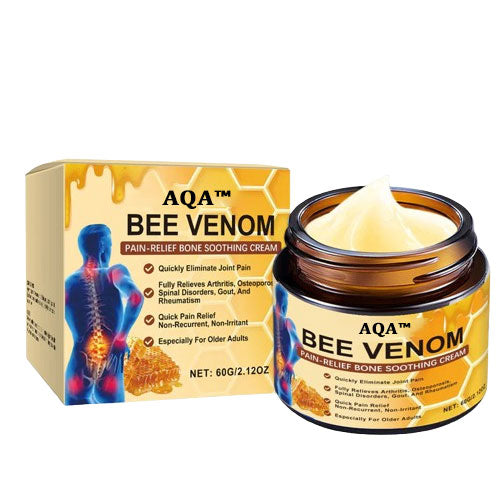 🔥Time-Limited Offer - AQA™ Bee Venom Pain Relief Bone Soothing Cream🐝