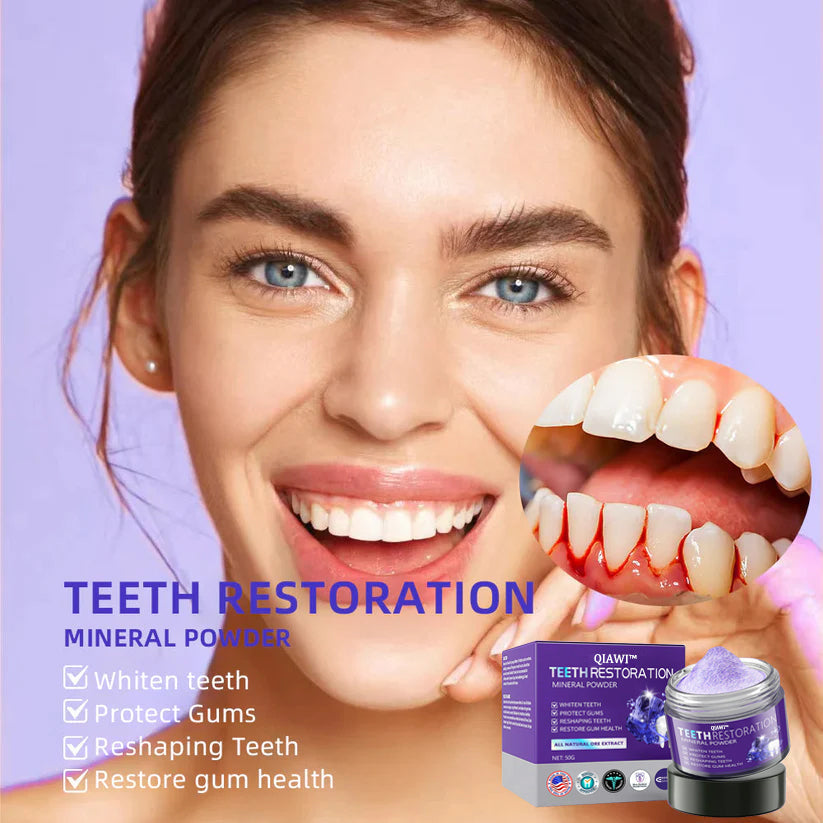 ✨Official Brand Store ✨: QIAWI™ Teeth Restoration Mineral Powder🦷