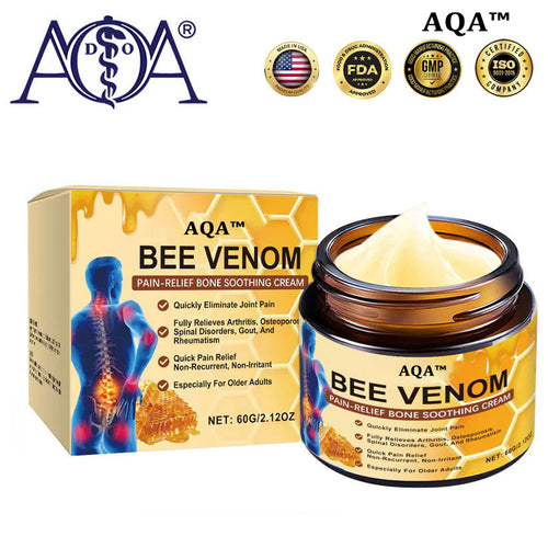 🔥Time-Limited Offer - AQA™ Bee Venom Pain Relief Bone Soothing Cream🐝