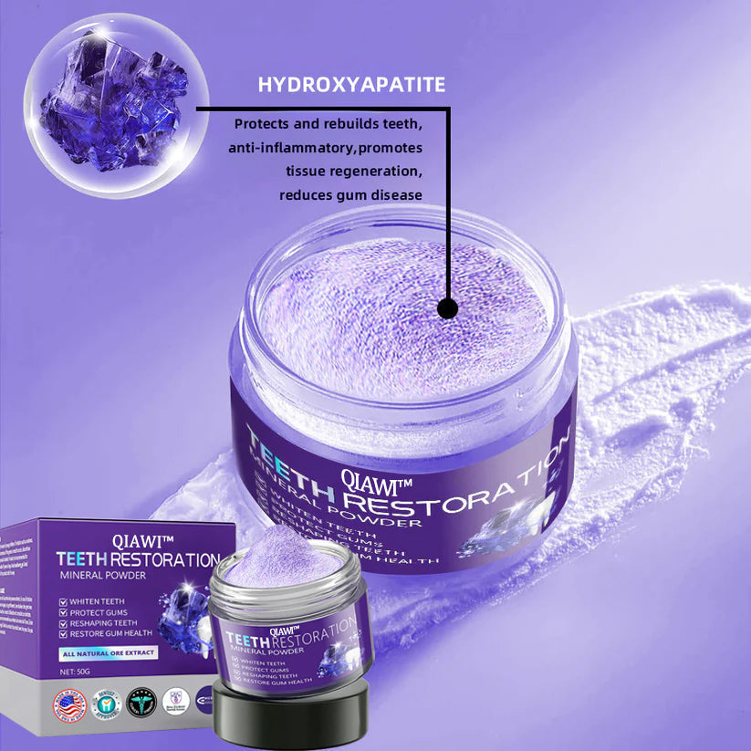✨Official Brand Store ✨: QIAWI™ Teeth Restoration Mineral Powder🦷