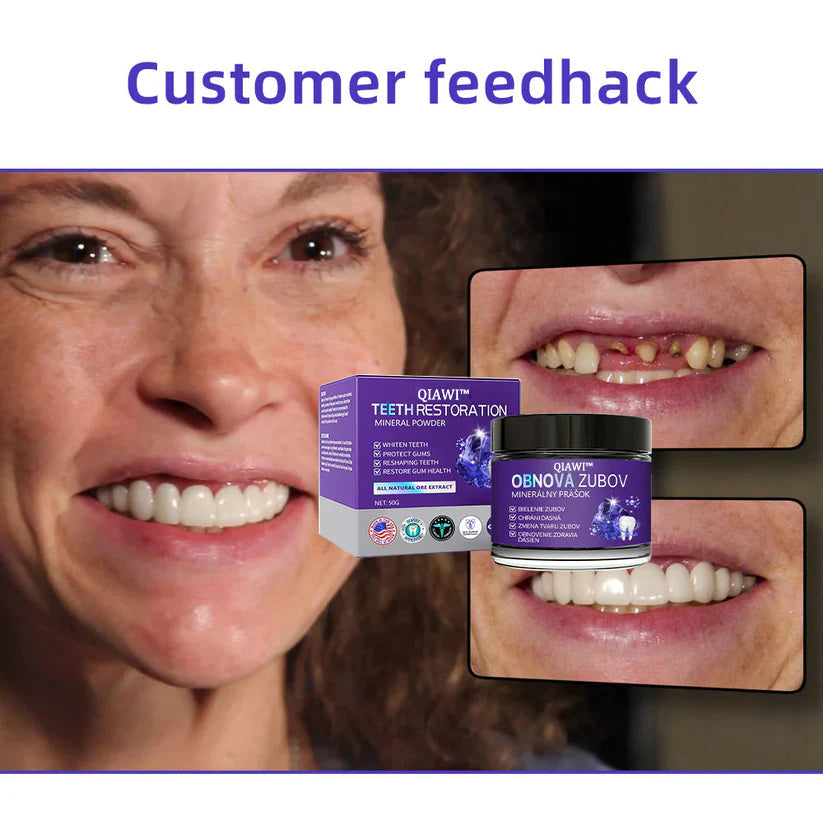 ✨Official Brand Store ✨: QIAWI™ Teeth Restoration Mineral Powder🦷