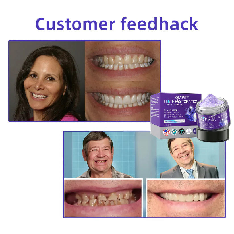✨Official Brand Store ✨: QIAWI™ Teeth Restoration Mineral Powder🦷
