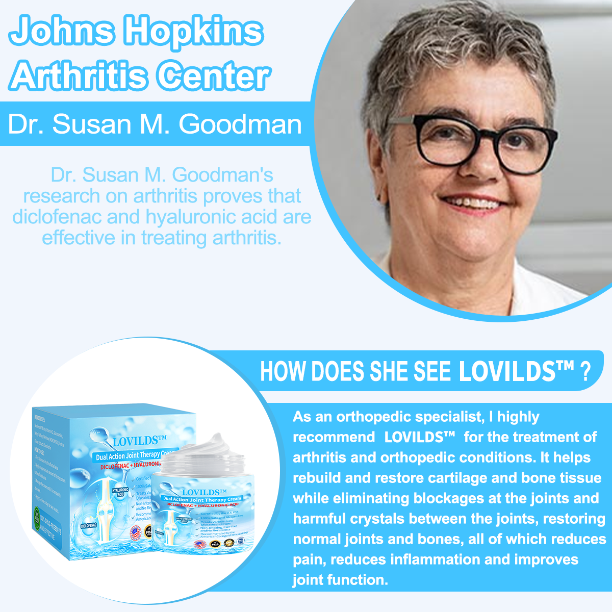 LOVILDS™ Joint & Bone Therapy Cream