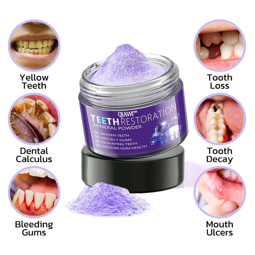 ✨Official Brand Store ✨: QIAWI™ Teeth Restoration Mineral Powder🦷