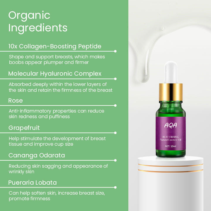 AQA™ Bust Firming Natural Essence Oil(Limited Time Discount 🔥 Last Day)