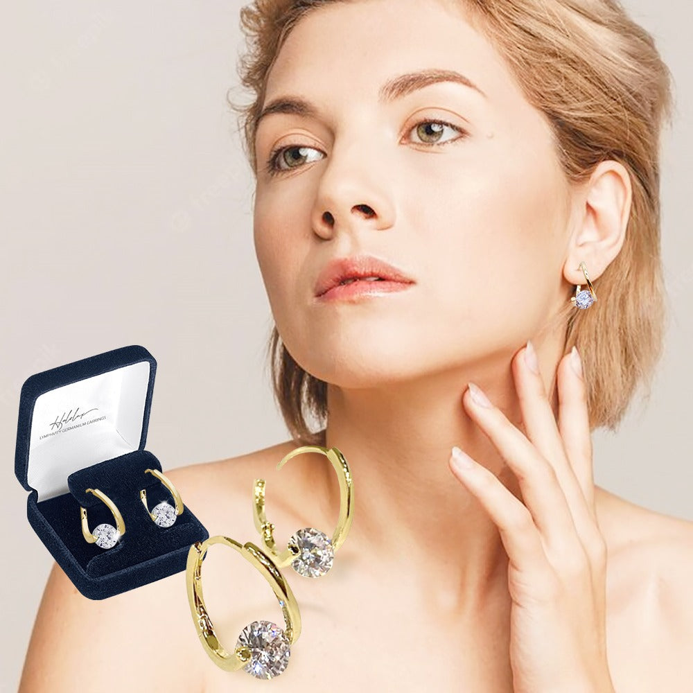 🔥（LETZTER TAG-SALE-80% RABATT)Histone Lymphatic MagneTherapy Germanium Earringe