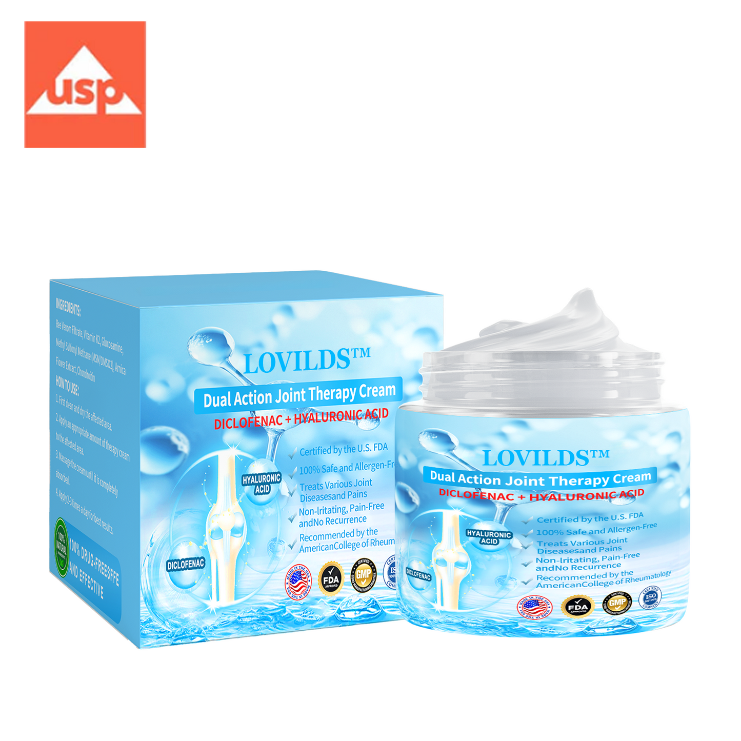 LOVILDS™ Joint & Bone Therapy Cream