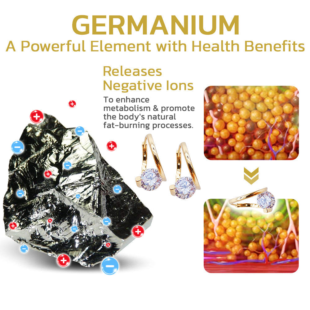 🔥（LETZTER TAG-SALE-80% RABATT)Histone Lymphatic MagneTherapy Germanium Earringe