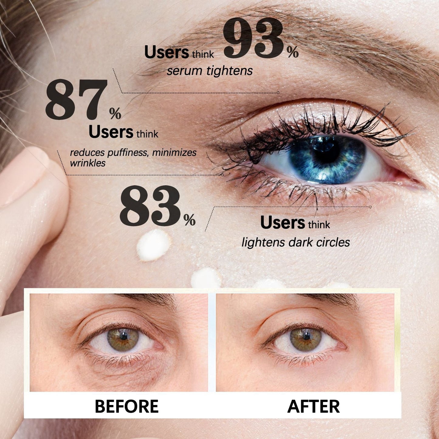 Final 3 Hours: 70%OFF🔥 Instant Eye Tightener Easy-Wear Formula With Brush Free!